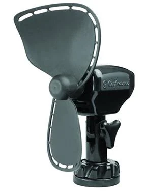 Caframo Limited 7-Inch 2-Speed Direct Wire Fan – Black
