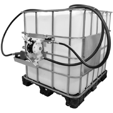 Opens dialog GRACO 24F531 - SD Blue DEF Tote Package w/ Meter, 3/4" x 6 ft Suction Hose, Auto Nozzle, BSPP