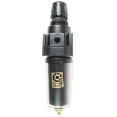 Opens dialog Coilhose Pneumatics 27FC6-DGS 27 Series 3/4" Integral Filter/Regulator, Gauge, Auto Drain, Metal