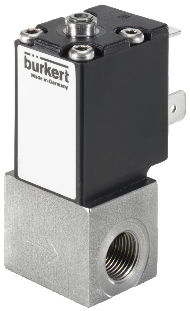 Solenoid Valve NPT 1/8'' NC Stainless Steel FKM -1-6bar/-15-87psi 24VDC 2871 254982