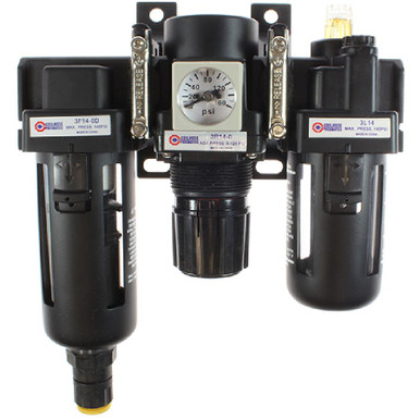 Opens dialog Coilhose Pneumatics 29-3T38-00 29 Series Filter + Regulator + Lubricator, Compact, 3/8", Manual, w/