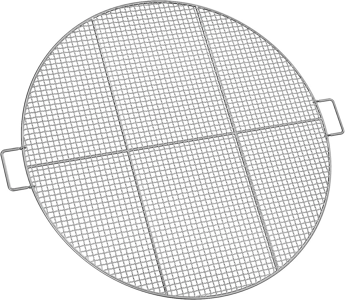 30 Inch Fire Pit Cooking Grill Grate – Outdoor Round BBQ Campfire Grill Grid