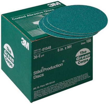 3M 5" 40E Green Corps Stikit Production Disc (01545)