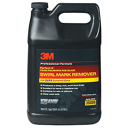 3M Perfect-It II Foam Polishing Pad Glaze-Dark, 1 Gallon - 39809