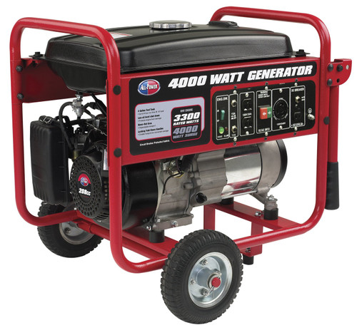 All Power America APGG4000, 4000W Watt Generator, Gas Powered Portable Generator