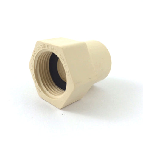 1" CTS CPVC Female Adapter with Gasket 4135-010OR