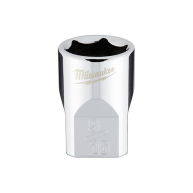 Milwaukee 45-34-9065 3/8 Drive 9/16 SAE 6-Point Socket