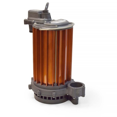 Manual Sump Pump, 10' cord, 1/2 HP, 115V