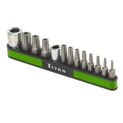 Titan Tools Tamper Resistant Torx Bit Set 13-Piece (16113)