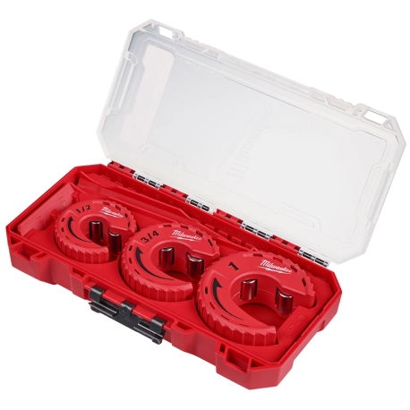 Set of (3) 1/2", 3/4 & 1" Close Quarters Copper Tubing Cutters w/ Case