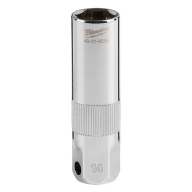 Milwaukee 48-22-9555 3/8 Drive 14MM Spark Plug Socket