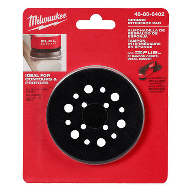 Milwaukee 48-80-6402 3 in Sponge Interface Pad