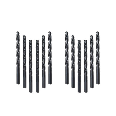 Milwaukee 48-89-2832 1/4 in. Thunderbolt Black Oxide Drill Bit (12 PK)