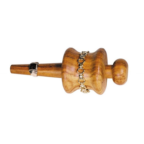 The Polishing Gizmo Jewelry and Watch Holder Wooden Mandrel for Polishing