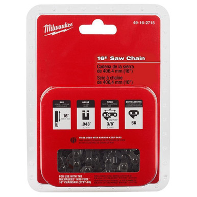 Milwaukee 49-16-2715 16 in. Chainsaw Chain