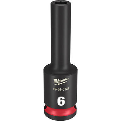 Milwaukee 49-66-6148 Impact 3/8 Drive 6mm Deep Socket