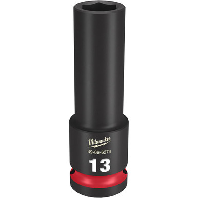 Milwaukee 49-66-6274 Impact 1/2 Drive 13MM Deep Socket