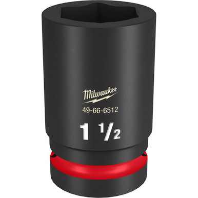 Milwaukee 49-66-6512 Impact 1 in Drive 1-1/2 Deep Socket