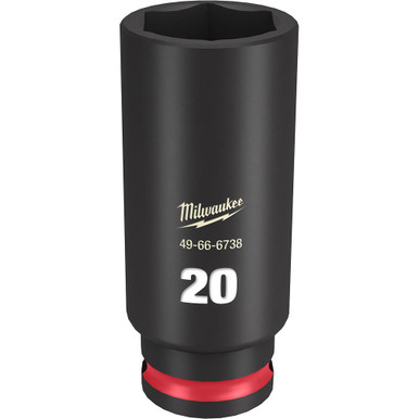 Milwaukee 49-66-6738 Impact 3/8 in Drive 20MM Deep Socket