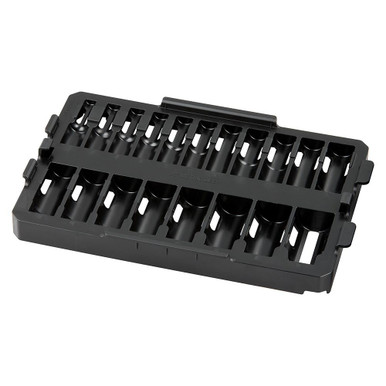Milwaukee 49-66-6831 Socket 3/8 Dr 19PC MM Tray Only