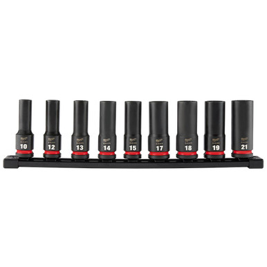 Milwaukee 49-66-7032 9PC Impact Duty 1/2 Socket Set