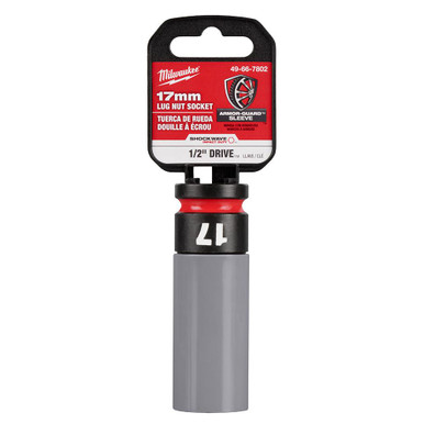 Milwaukee 49-66-7802 1/2 Drive 17MM Lug Nut Socket