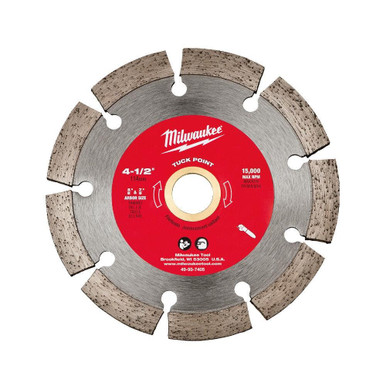 Milwaukee 49-93-7405 4-1/2 in. Tuck Point Segmented Saw Blade