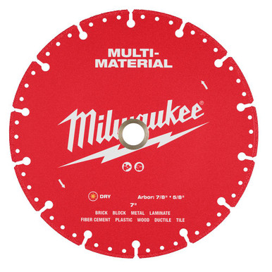 Milwaukee 49-93-9607 7 in Multi-Material Diamond Blade