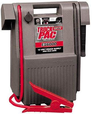 Clore Automotive Truck PAC 3000 Peak Amp 12 Volt Jump Starter (ES6000)