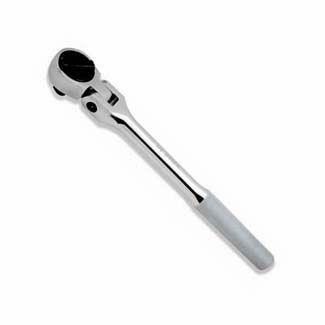 1/2 inch Drive Flex Head Reversible Chrome Ratchet