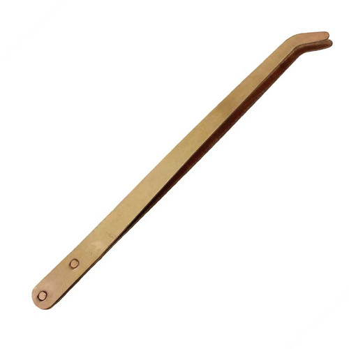 Copper Tongs 9 Inch Jewelry Tool Curved End