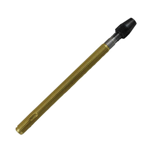 Brass Handle Pin Vise and Collet Tool 0 to .71mm