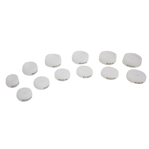 Replacement Nylon Die Set For Watch Case Press 59.01200 Set of 12