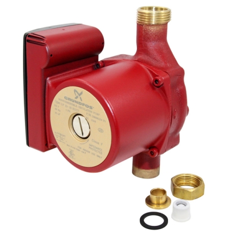 UP15-18BUC7 Bronze Circulator Pump w/ IFC, 3/4" Sweat (Union), 1/25 HP, 115V