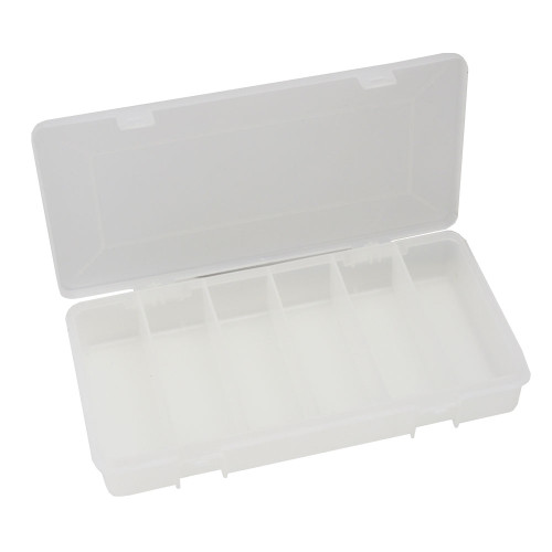 Plastic 6 Compartment Box for Jewelers and Watchmakers