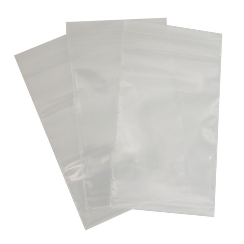 Reclosable Poly Bags 4 mil Package of 100