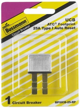 Bussmann BP/UCB-25-RP Type I Universal Circuit Breaker – 25 Amp