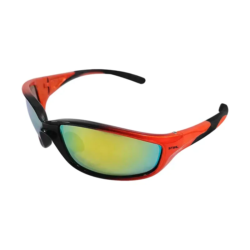 7010 884 0350 – STIHL HellRaiser “Hellfire” Safety Glasses – Gold Lens