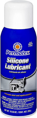 Permatex Silicone Spray Lubricant 10.25 oz for Multiple Surfaces (80070)