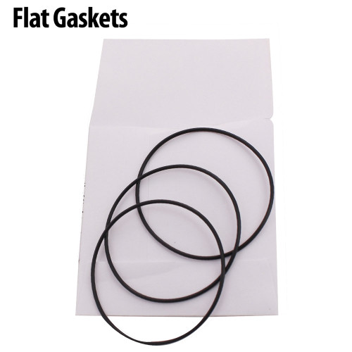 Watch Gaskets Waterproof Flat Black Gaskets
