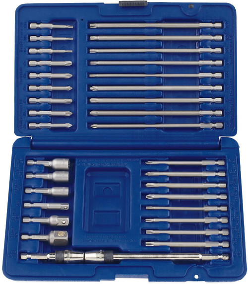 34 Pc. Quick Change Fastener Bit Set