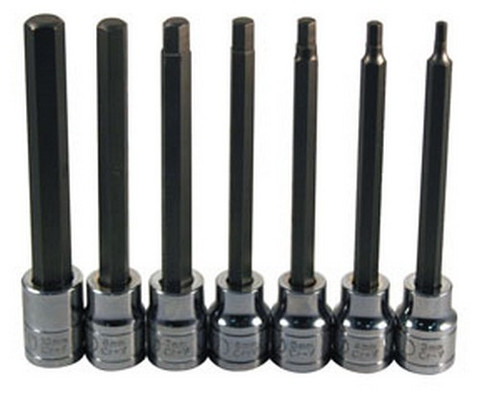ATD Tools 13787 XL Sae Hex Bit Socket Set, 7 pc.