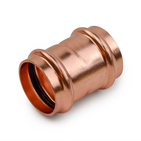 1-1/4" Press Copper Coupling, Imported