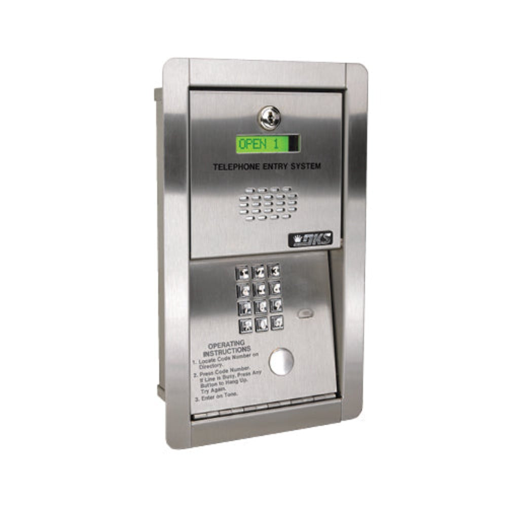 Doorking Access Plus Flush Mount Telephone Entry System | DKS-1802-093