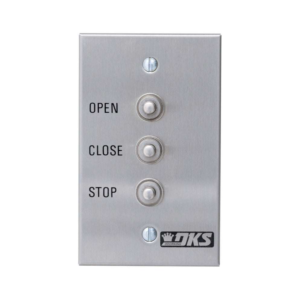 Doorking Control Station 3 Button Open/Close Stop Interior Mounted | DKS-1200-007