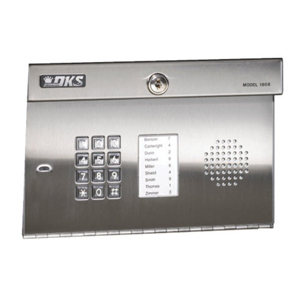 Doorking Faceplate with Directory | DKS-1808-052