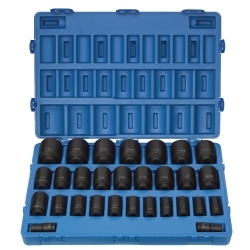 Grey Pneumatic 8029D 29-Piece 3/4" Drive Deep Fractional Master Set