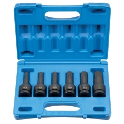 Grey Pneumatic 8096H 3/4" Drive 6-Piece Hex Driver Set