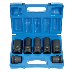 Grey Pneumatic 9007 1" Drive 7-Piece Truck Wheel Set