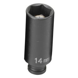 Grey Pneumatic 914MDG 1/4 in. Drive x 14mm Magnetic Deep
